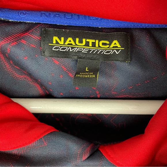 NAUTICA Men’s Competition Hooded Pullover with Front Pockets Size Large - Picture 4 of 11